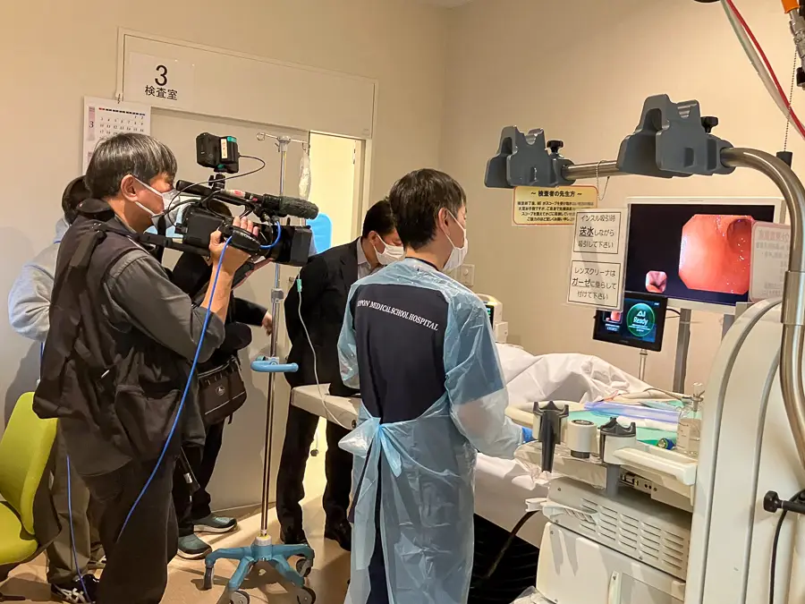3/14（木）テレビ東京「モーニングサテライト」内のコーナー「大浜見聞録」で当社が開発する内視鏡の画像診断支援人工知能（AI）技術について取り上げていただきます