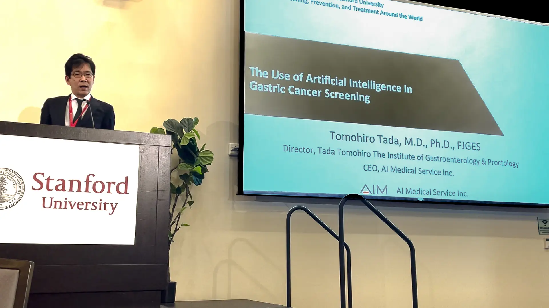 Stanford Gastric Cancer Summitで 代表取締役CEOの多田が講演を行いました